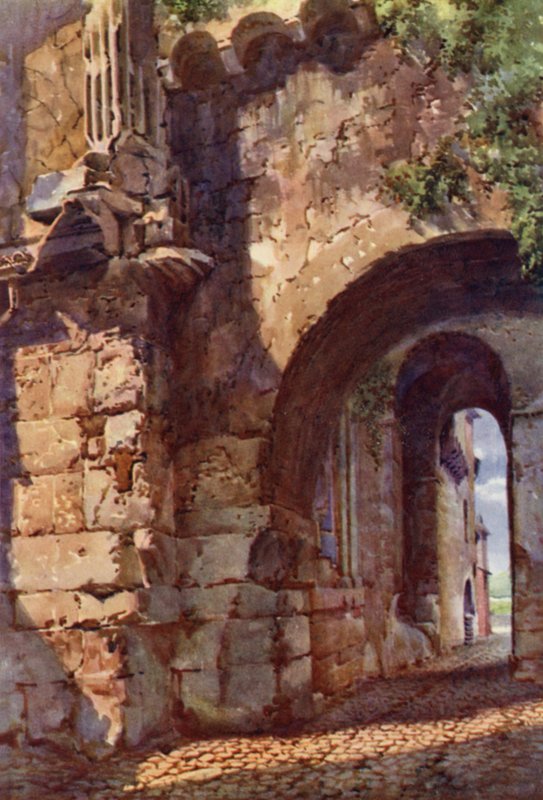 Römische und mittelalterliche Ruinen, Terracina von Commendator Formilli