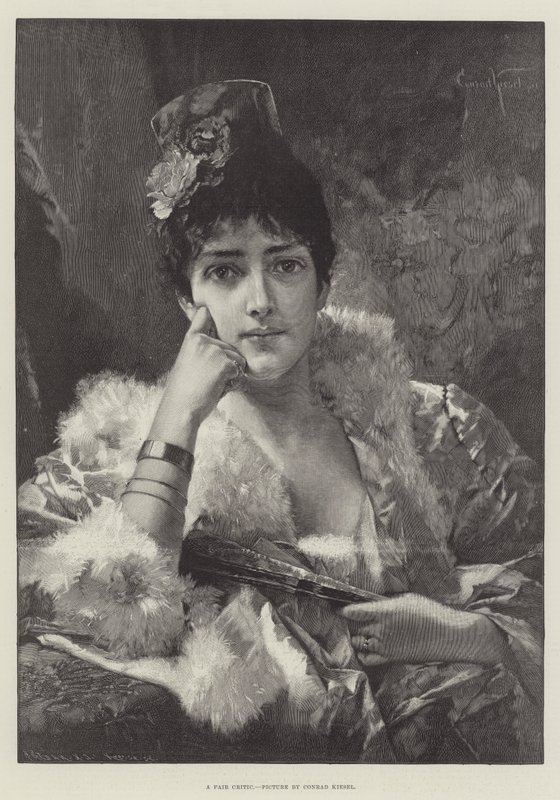 Eine faire Kritikerin von Conrad Kiesel