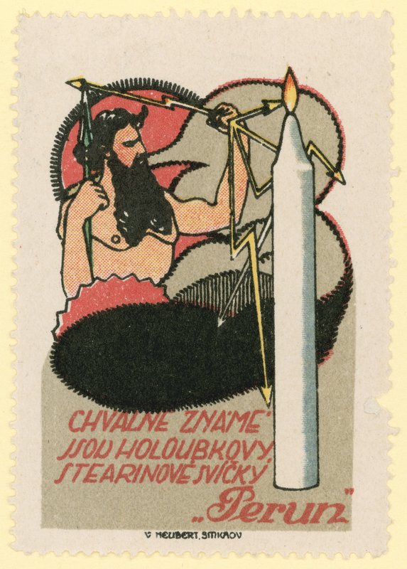 Perun Kerzen von Czech School