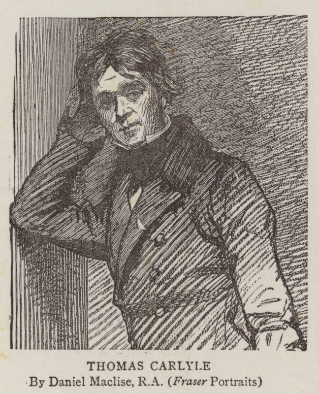Thomas Carlyle von Daniel Maclise