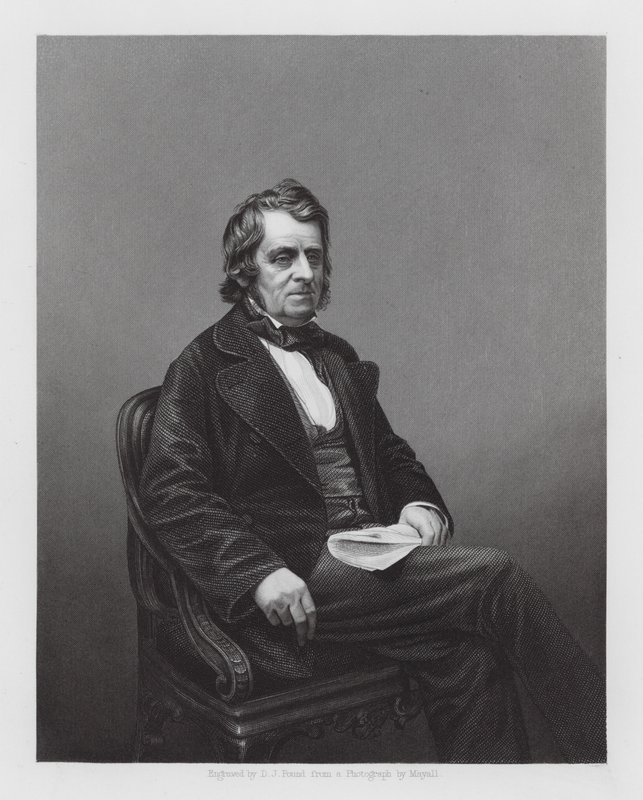 John Arthur Roebuck, britischer Politiker von Daniel John. Pound