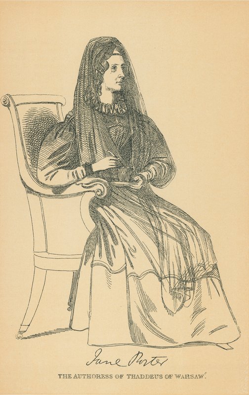 Miss Jane Porter von Daniel Maclise