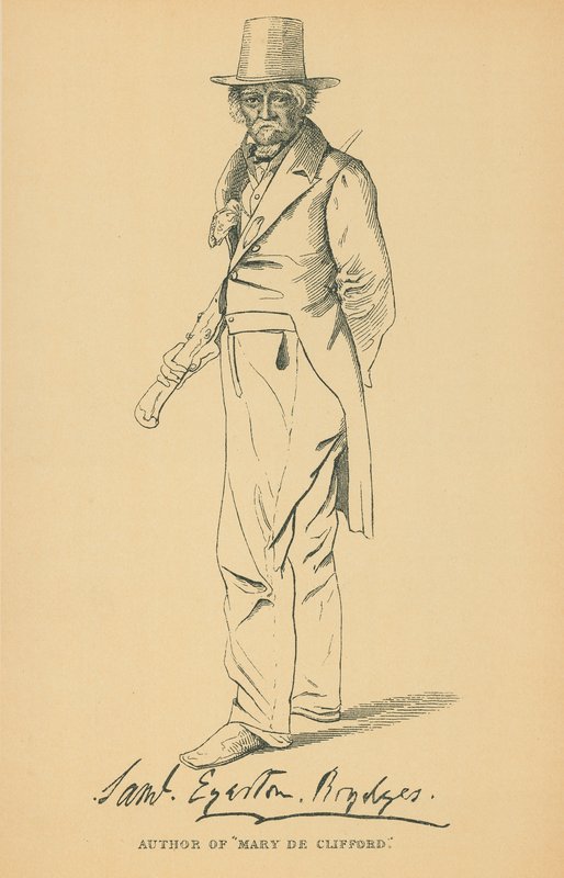 Sir Egerton Brydges von Daniel Maclise