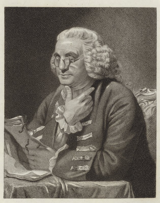 Benjamin Franklin von David Martin