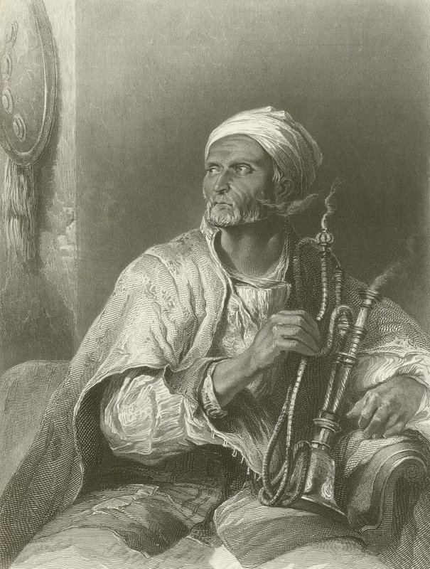 Der Hooka-Badar von David Wilkie