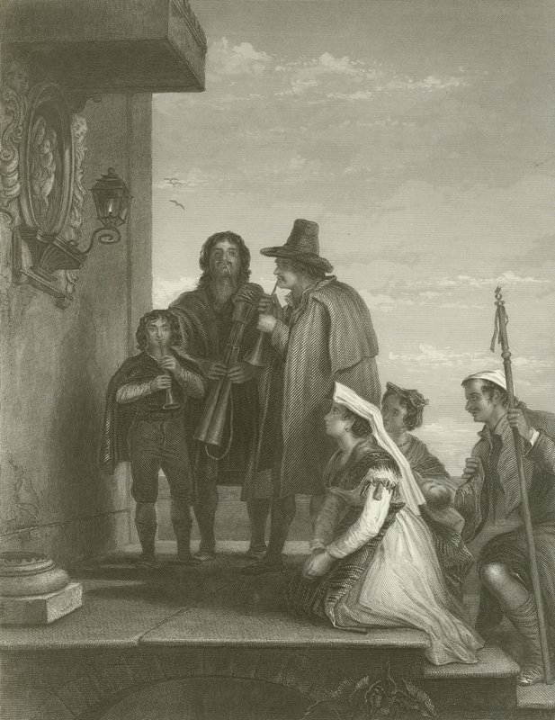 Die Pifferari von David Wilkie