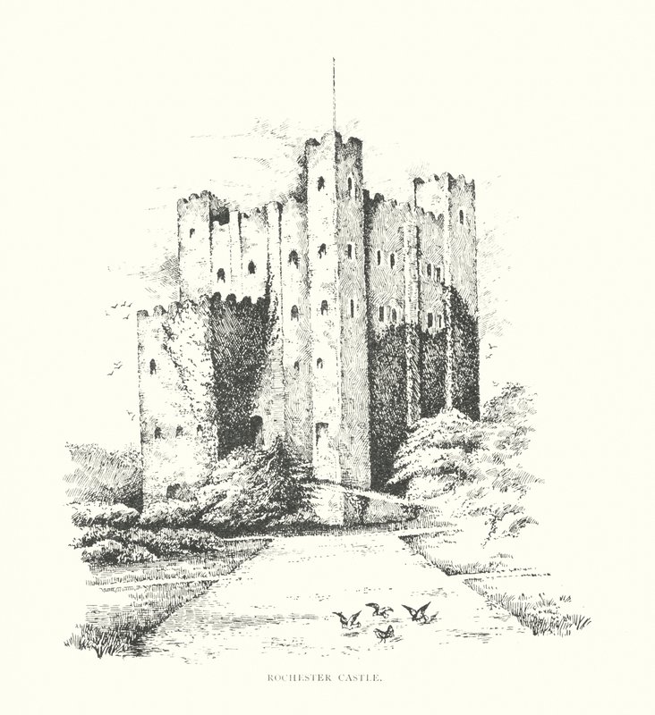 Rochester Castle von Duncan Moul