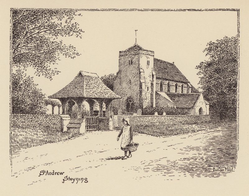 Sussex: St. Andrew, Steyning von Duncan Moul