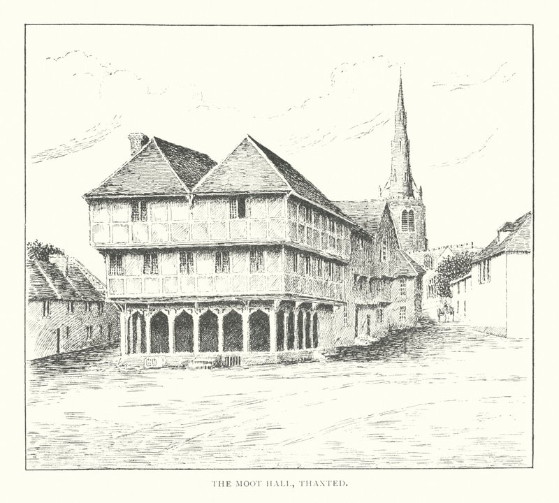Die Moot Hall, Thaxted (Lithografie) von Duncan Moul