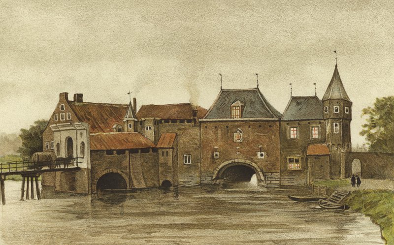 Koppelpoort, Amersfoort, Niederlande von Dutch School