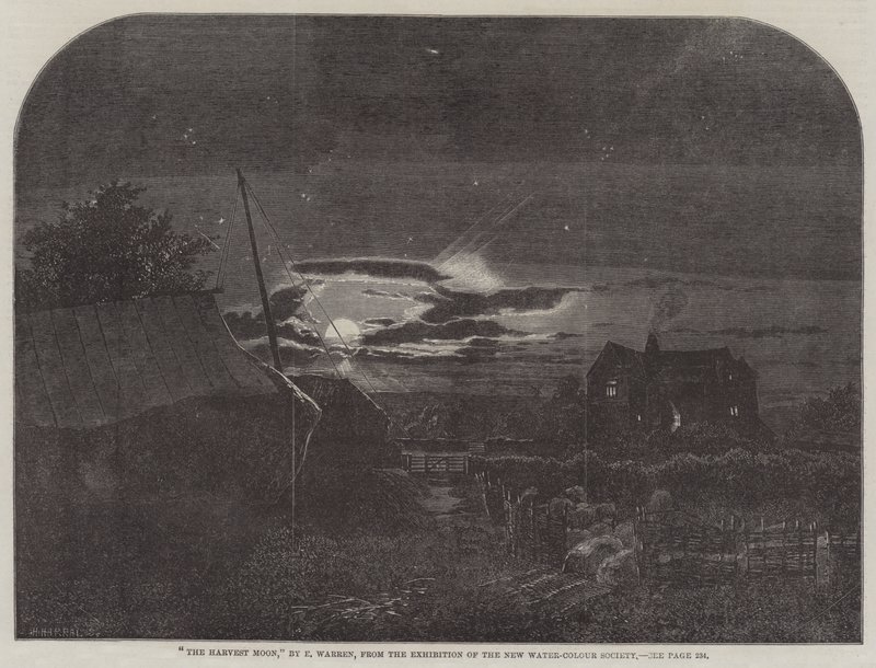 Der Erntemond von Edmund George Warren