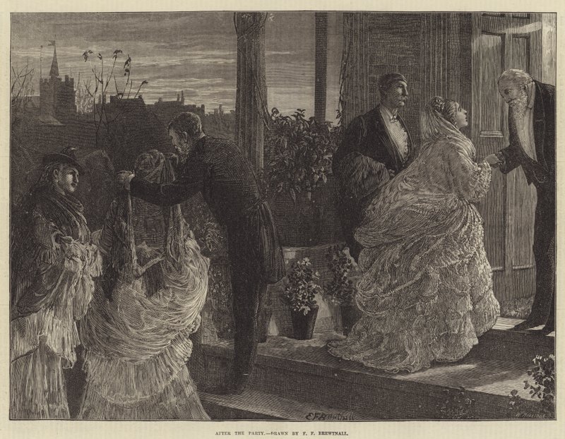 Nach der Party von Edward Frederick Brewtnall