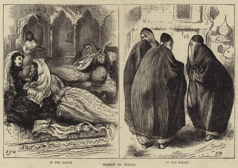 Frauen in Persien von Edward Frederick Brewtnall
