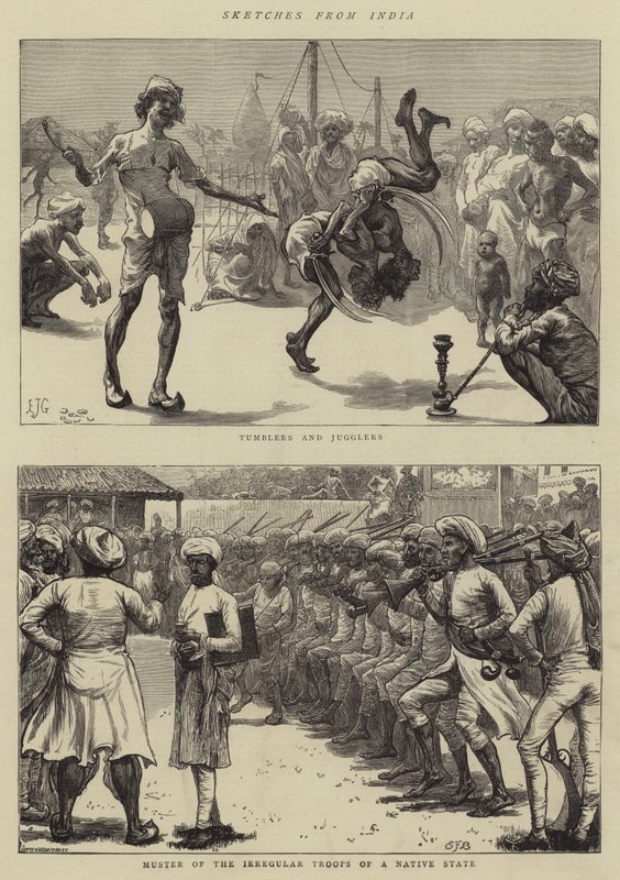 Skizzen aus Indien von Edward John Gregory