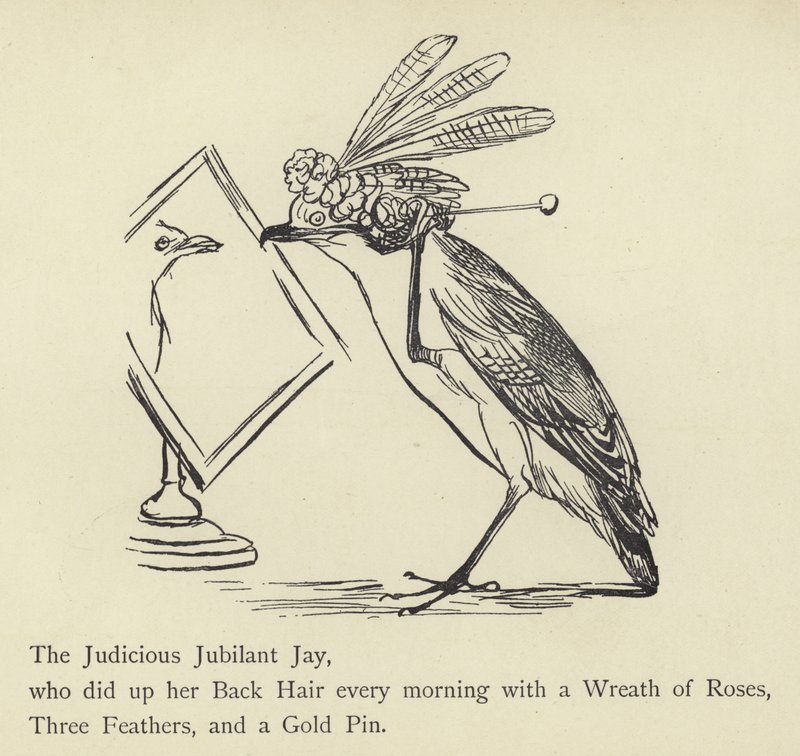 Der kluge jubelnde Jay von Edward Lear