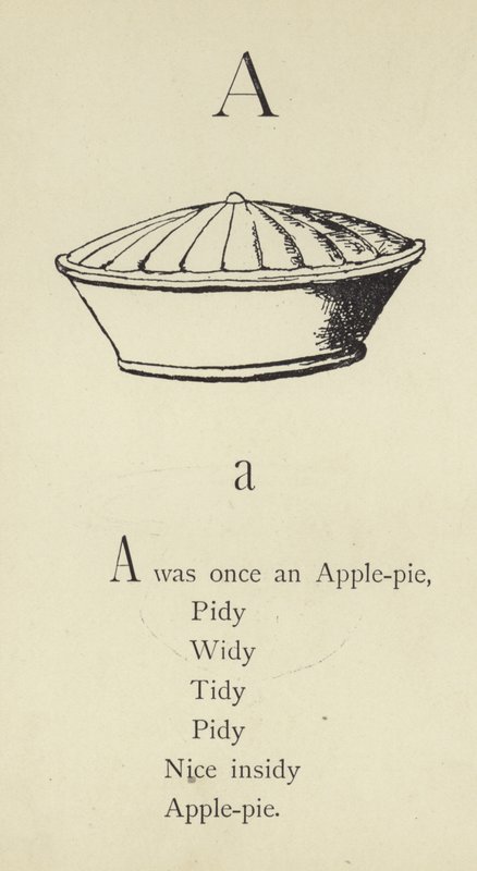 Der Buchstabe A von Edward Lear