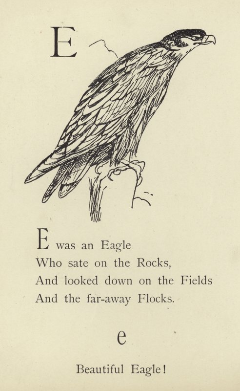 Der Buchstabe E von Edward Lear