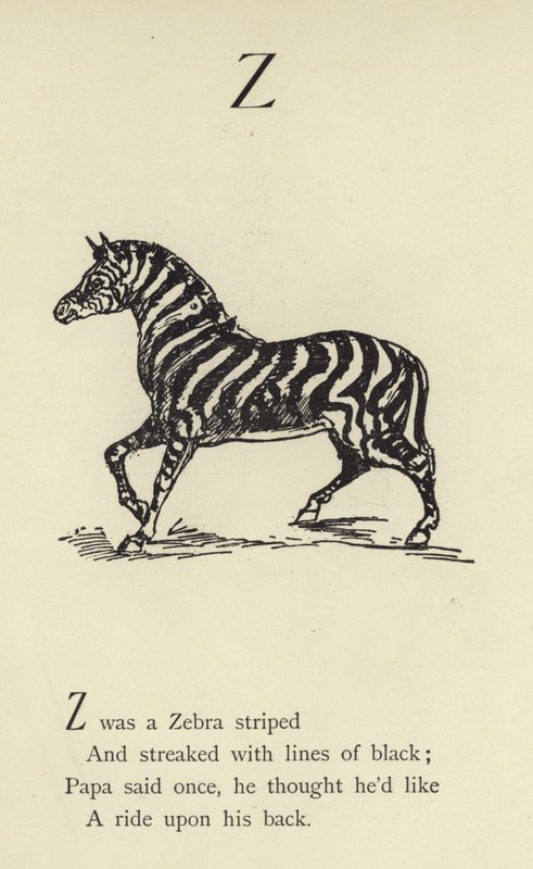 Der Buchstabe Z von Edward Lear