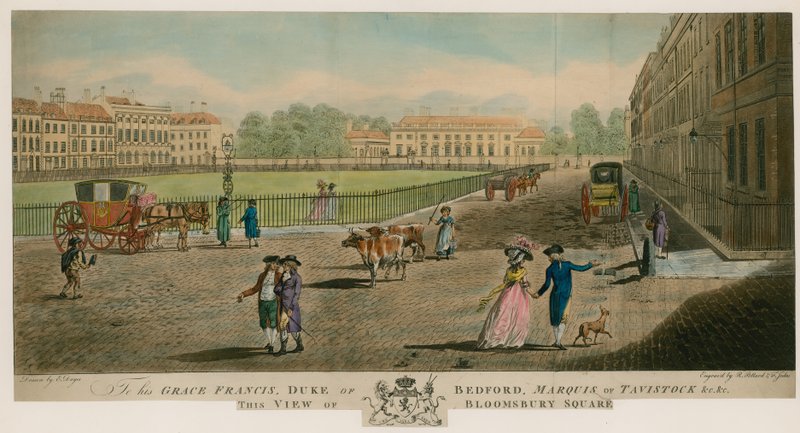Bloomsbury Square, London von Edward Dayes