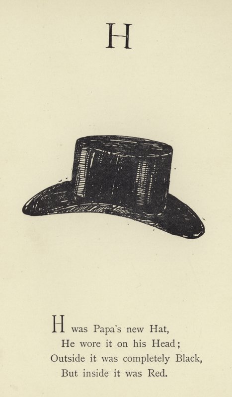 Der Buchstabe H von Edward Lear