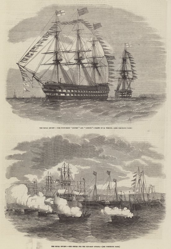 Die Marineparade von Edwin Weedon