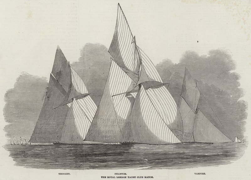 Das Royal London Yacht Club Match von Edwin Weedon