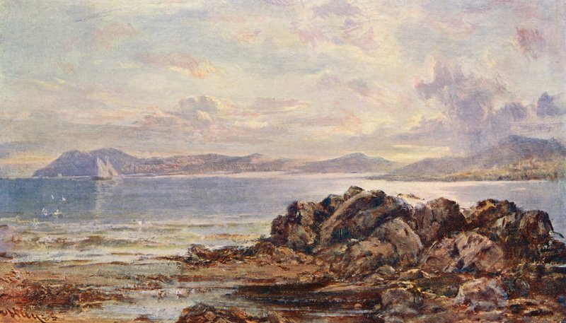 Sommerwetter in der Dublin Bay von Edwin Hayes