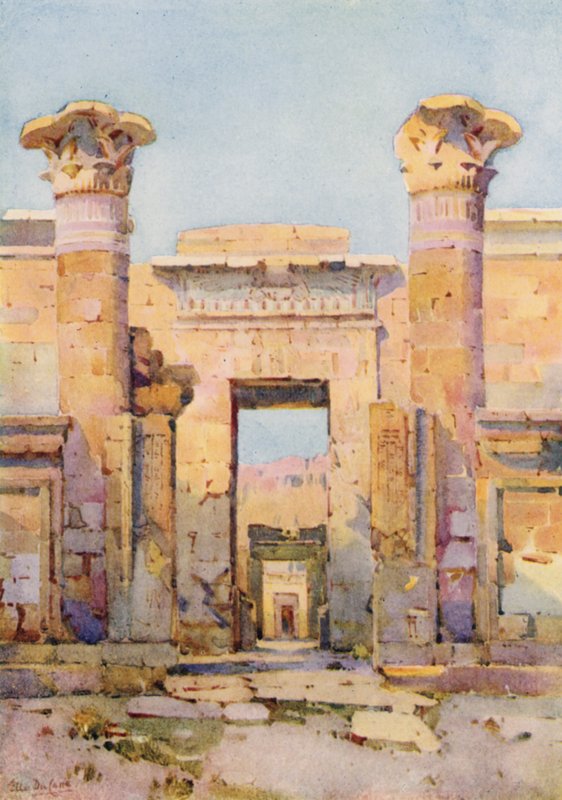 Medinet-Habu von Ella Du Cane