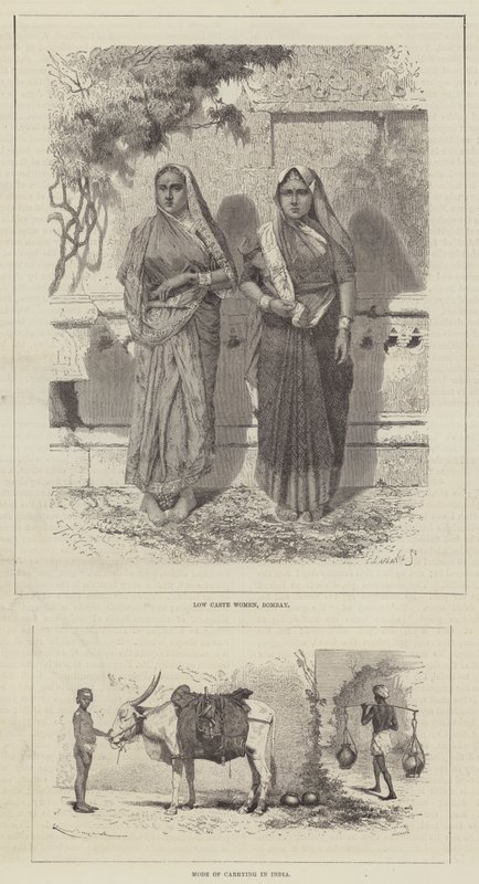 Szenen in Indien von Emile Theodore Therond