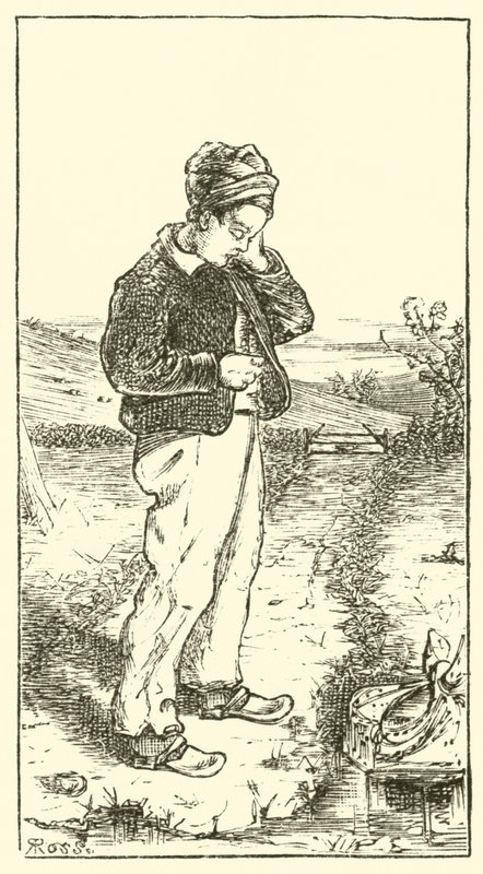 Christian Gottlieb Heyne, junger Gelehrter, vor Freude zusammenbrechend von English School