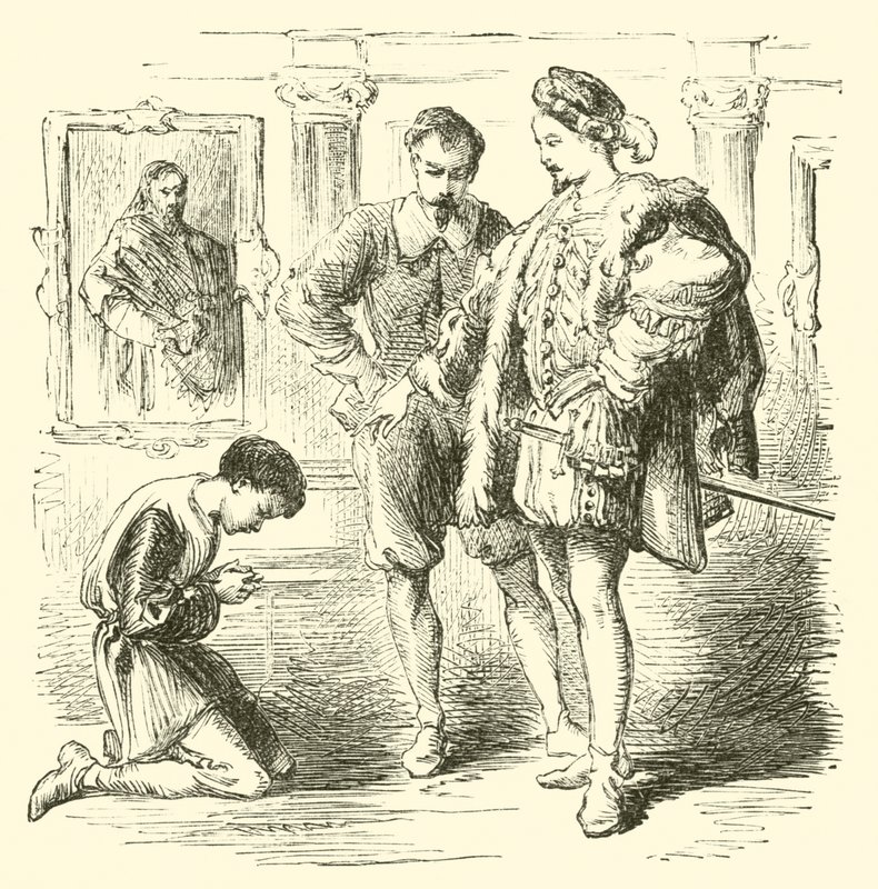 Juan De Pareja, vor König Philipp IV. von Spanien von English School
