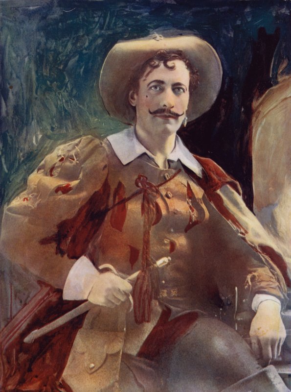 Mr Lewis Waller in The Three Musketeers von English Photographer