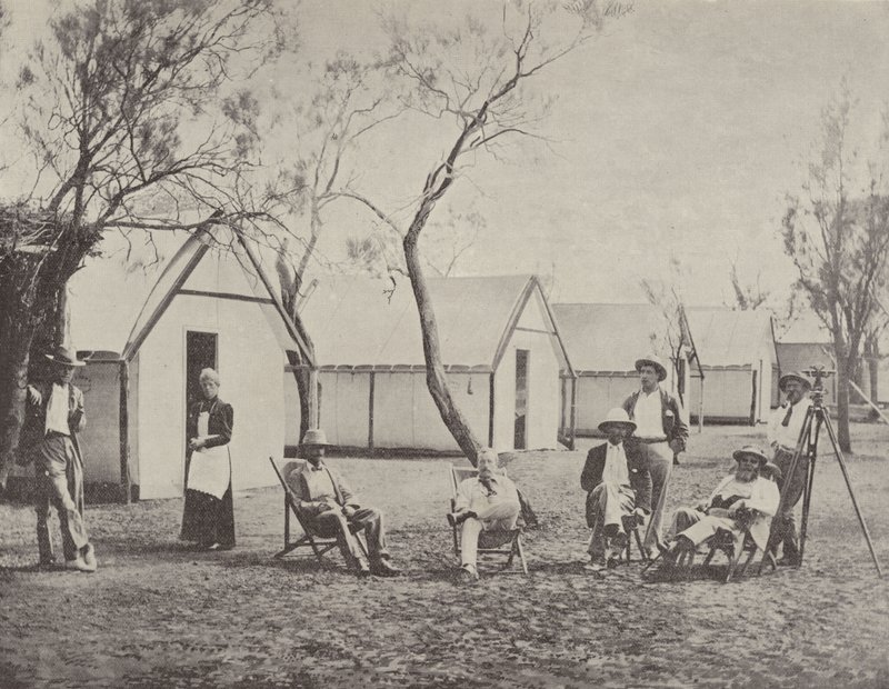 Ein Bergbau-Camp in Hannans, Westaustralien von English Photographer