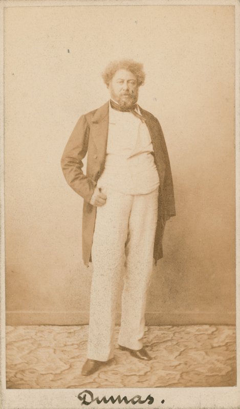 Alexandre Dumas, Schriftsteller von English Photographer