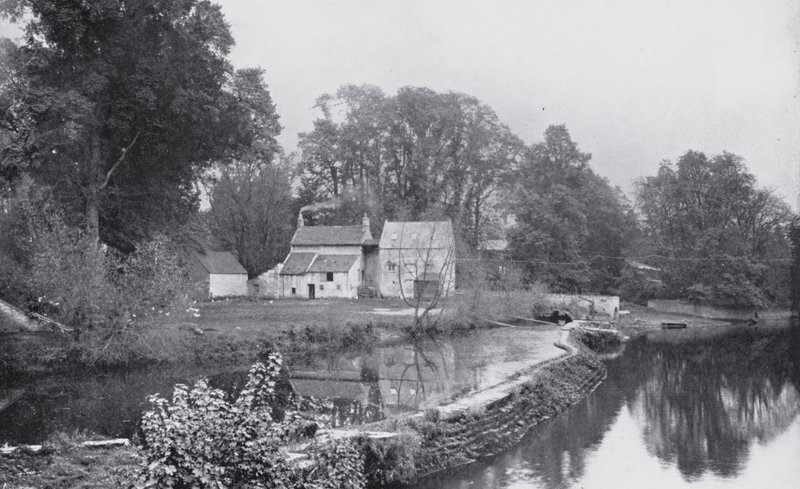 Bathampton, das Wehr von English Photographer