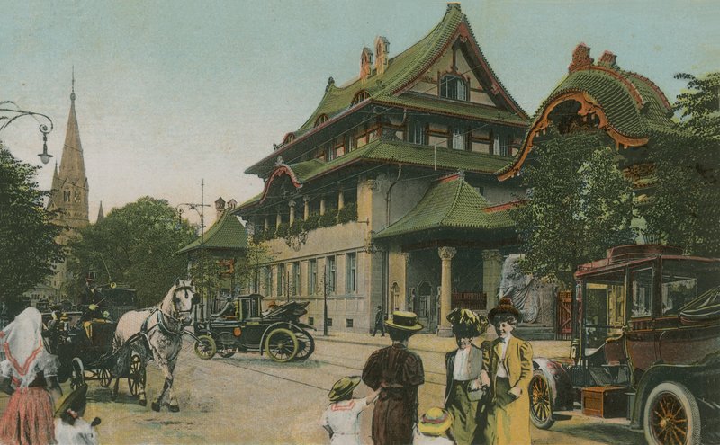 Gebäude im chinesischen Stil von English Photographer