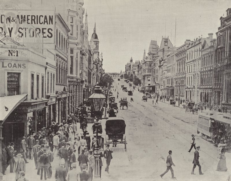 Collins Street, Melbourne von English Photographer