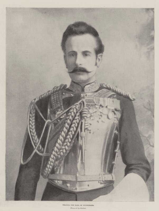 Oberst, der Earl of Dundonald von English Photographer