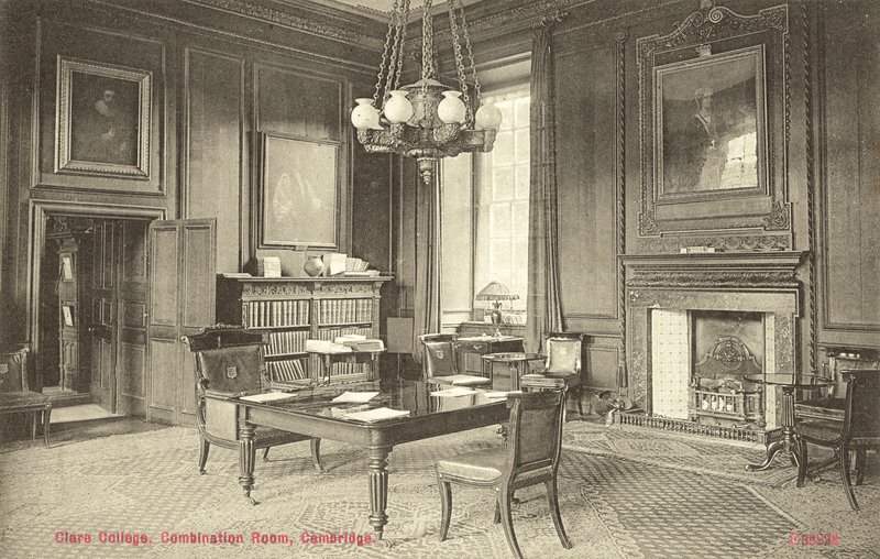 Combination Room, Clare College, Cambridge von English Photographer