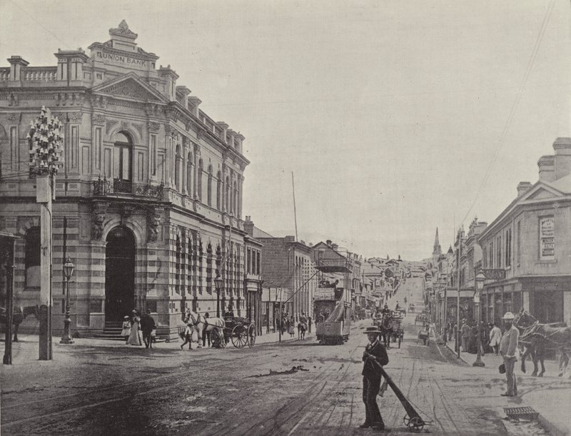 Elizabeth Street, Hobart von English Photographer