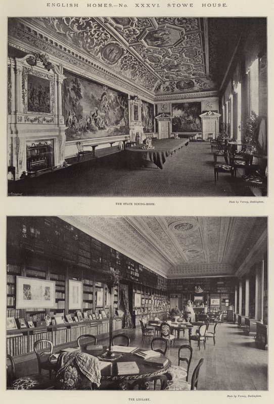 Englische Häuser, Stowe Haus von English Photographer