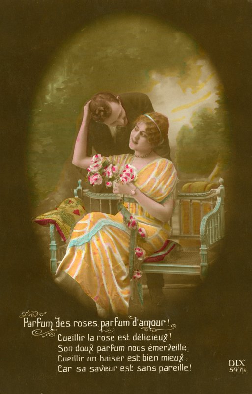 Glamour-Postkarte von English Photographer