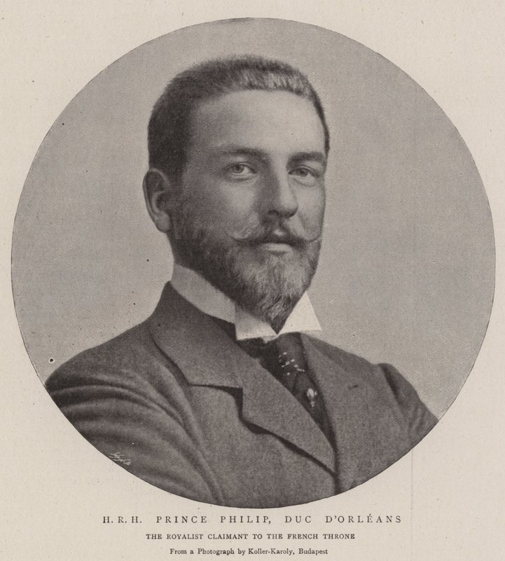 HRH Prinz Philip, Herzog von Orléans von English Photographer
