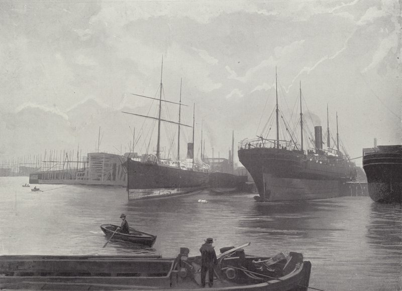 Harland und Wolffs Werft, Belfast von English Photographer
