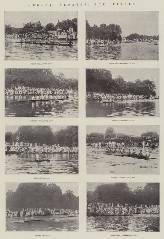 Henley Regatta, die Finals von English Photographer