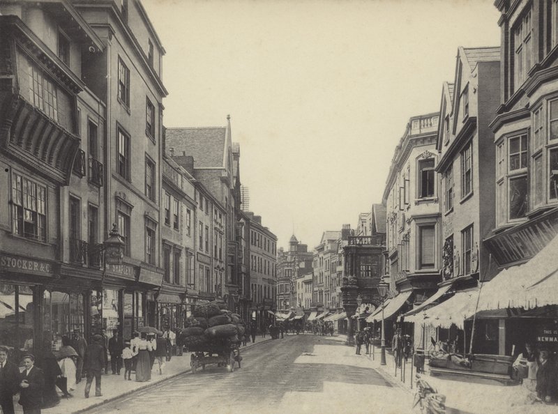 High Street, Exeter, Devon von English Photographer