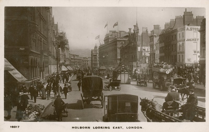 Holborn nach Osten blickend, London von English Photographer