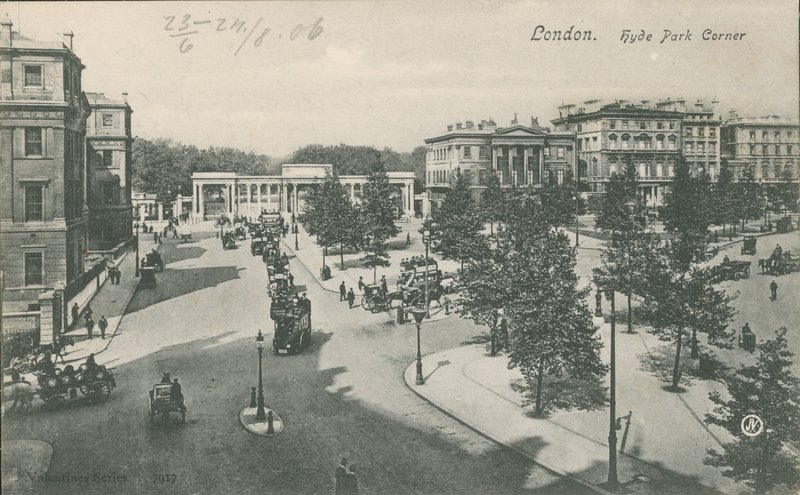 Hyde Park Corner, London von English Photographer