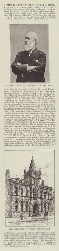 James Reckitt Öffentliche Bibliothek, Hull von English Photographer