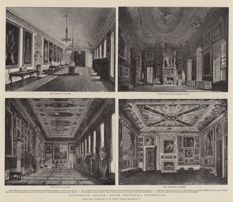 Kensington Palace, Geburtsort von Königin Victoria von English Photographer